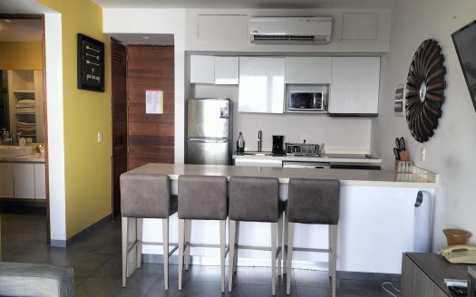 Departamento 2 Habitaciones, Sistema Lock Off, The Gallery Condos, Playa del Carmen, Q. Roo.